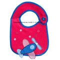 OEM Produza o Aplique Cute Aplique CustomZied Applique Borded Cotton Promocional personalizado babador